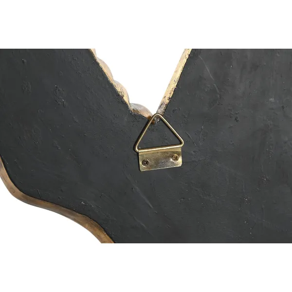 Dekoratīvās figūriņas DKD Home Decor Bronza Putnu 32,5 x 3 x 28 cm