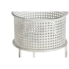 Sodinamųjų komplektas DKD Home Decor 33 x 33 x 70 cm Pilka Metalinis Balta Vintage