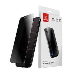 Crong Privacy 3D Armor Glass - Tempered privacy glass for iPhone Air