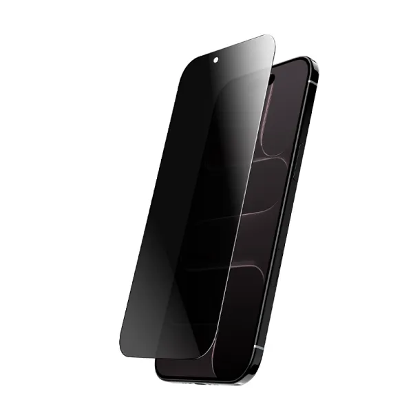 Crong Privacy 3D Armor Glass - Tempered privacy glass for iPhone Air