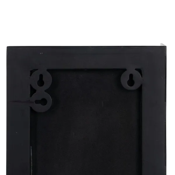 Wall mirror Black Golden 20 x 12 x 50 cm