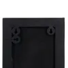 Sienas spogulis Melns Bronza 20 x 12 x 50 cm