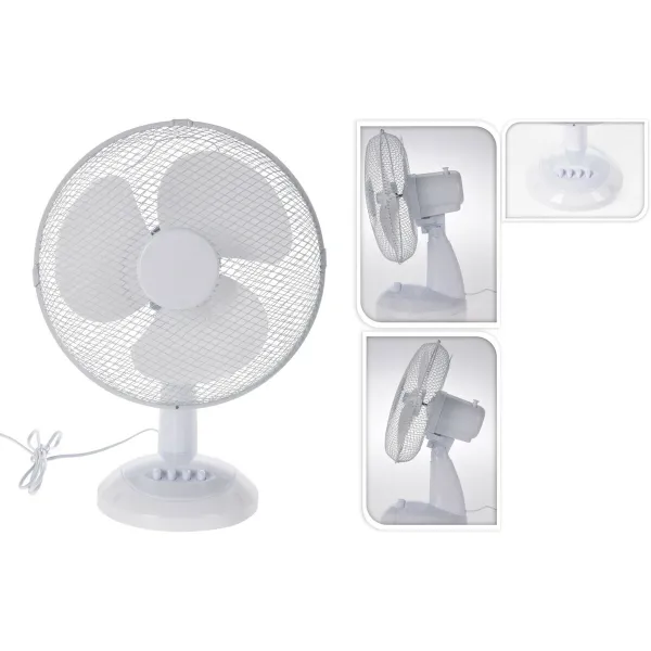 Tafelventilator Excellent Electrics EL9000160 Balts