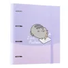 Pusheen - A4 binder from the Moments collection (4 rings, elastic band)