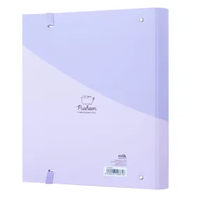 Pusheen - A4 binder from the Moments collection (4 rings, elastic band)
