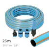 Letku tarvikesetillä EDM 74108 PVC 5/8" 20 mm x 25 m Sininen (25 m)