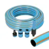 Letku tarvikesetillä EDM 74107 PVC 5/8" 20 mm x 15 m Sininen (15 m)