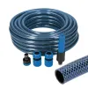 Letku tarvikesetillä EDM 74098 5/8" 20 mm x 15 m Sininen (15 m)