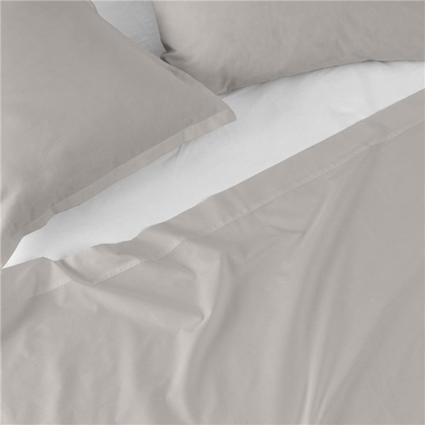 Viršutinis lapas HappyFriday Basic Pilka 260 x 270 cm