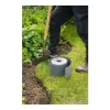 Puutarha-aita Nature Harmaa Polyetyleeni 7,5 cm x 10 m