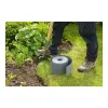 Puutarha-aita Nature Harmaa Polyetyleeni 7,5 cm x 10 m