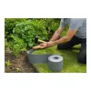 Puutarha-aita Nature Harmaa Polyetyleeni 7,5 cm x 10 m