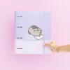 Pusheen - A4 binder from the Moments collection (4 rings, elastic band)