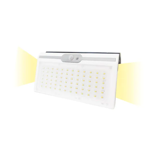 LED sienas gaisma EDM 31848 Balts 6 W 430 Lm 6500 lm Solārais Kustības Sensors 6500 K