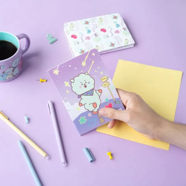 BT21 - Set of A6 RJ notebooks (3 pieces)