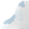 Padi HappyFriday Basic Sinine Pilved 60 x 40 cm