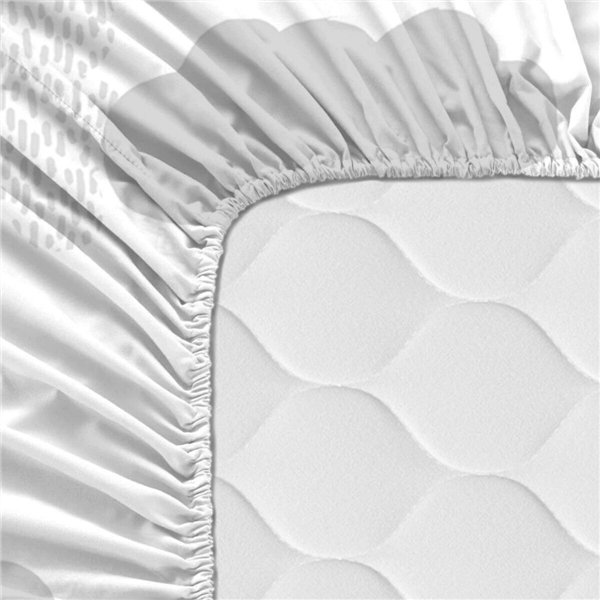 Pohja-arkki HappyFriday Basic Clouds Harmaa 60 x 120 x 14 cm