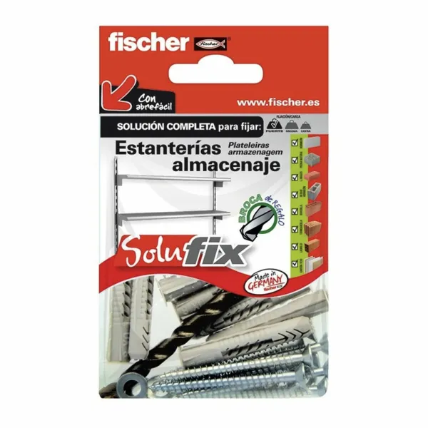 fiksācijas komplekts Fischer Solufix 502684 Plaukti 25 Daudzums