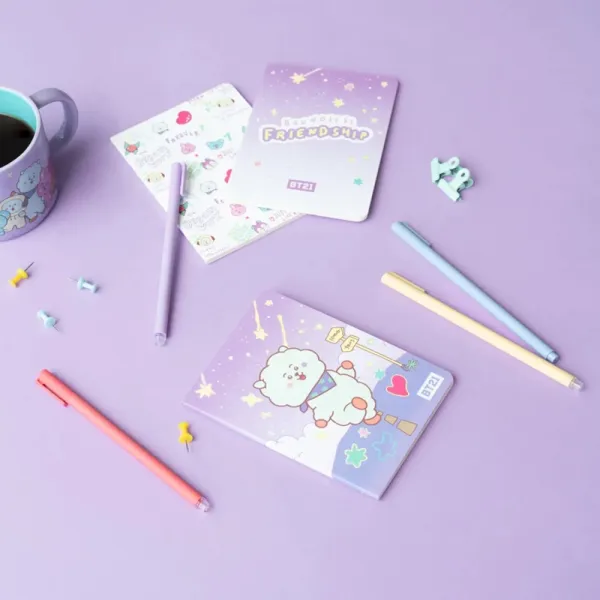 BT21 - Set of A6 RJ notebooks (3 pieces)