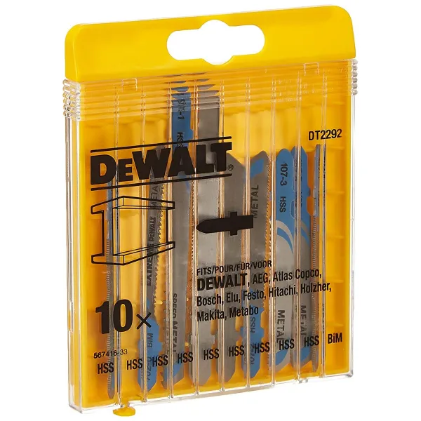 Sahanterä Dewalt DT2292-QZ Metalli 10 Kappaletta