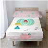 Bedding set HappyFriday Mr Fox Pumpkin Multicolour Single 2 Pieces