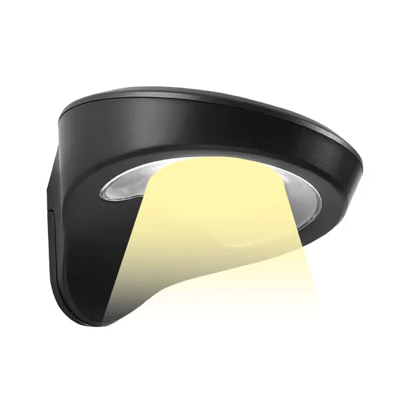 LED sienas gaisma EDM 31852 Melns 2 W 1,8 W 200 Lm 155 Lm Solārais Kustības Sensors (6500 K)