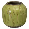 Planter 19,5 x 19,5 x 18,5 cm Ceramic Pistachio