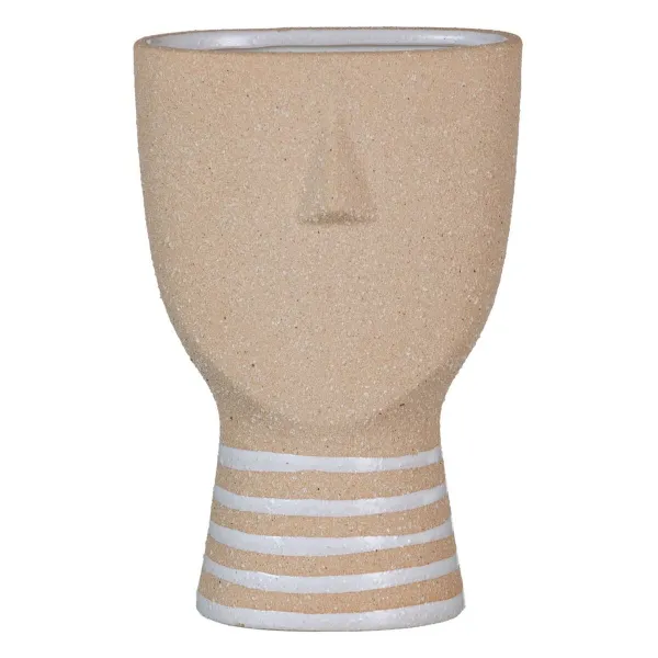 Подставка под цветочный горшок 14 x 9 x 21,5 cm Керамика Натуральный