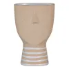 Подставка под цветочный горшок 14 x 9 x 21,5 cm Керамика Натуральный