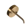 Sieninė lempa DKD Home Decor Auksinis Metalinis Stiklas 50 W Šiuolaikiškas 220 V 20 x 25 x 28 cm
