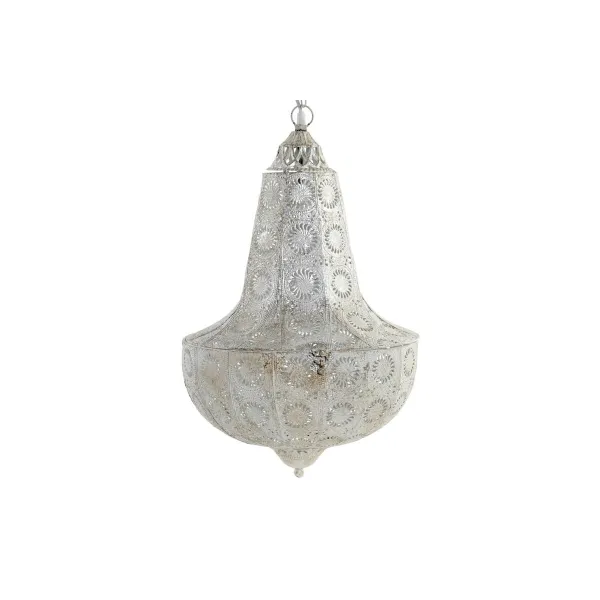 griestu gaismas DKD Home Decor Metāls Balts