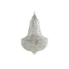 Pakabinamas apšvietimas DKD Home Decor Metalinis Balta
