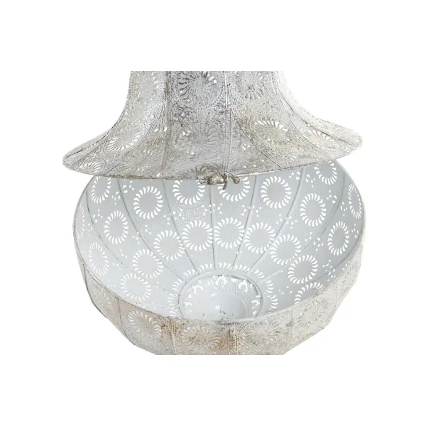 Pakabinamas apšvietimas DKD Home Decor Metalinis Balta