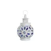 Galda lampa DKD Home Decor Metāls Balts Daudzkrāsains 220 V 50 W 19 x 19 x 33 cm