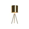 Stalinė lempa DKD Home Decor Auksinis Metalinis 25 x 25 x 56 cm 220 V 50 W 25 x 25 x 60 cm