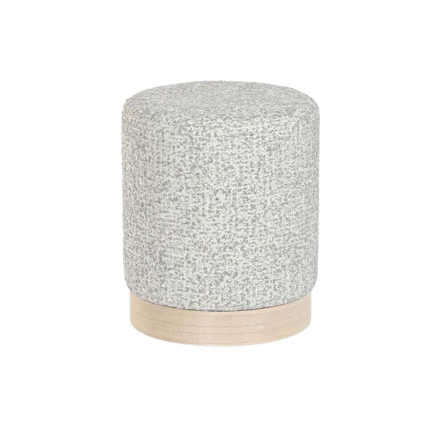 Jalkatuki DKD Home Decor 32 x 32 x 38 cm Scandi Vaaleanharmaa