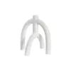 lustras DKD Home Decor Scandi 21,5 x 21,5 x 23 cm Balts Sveķi