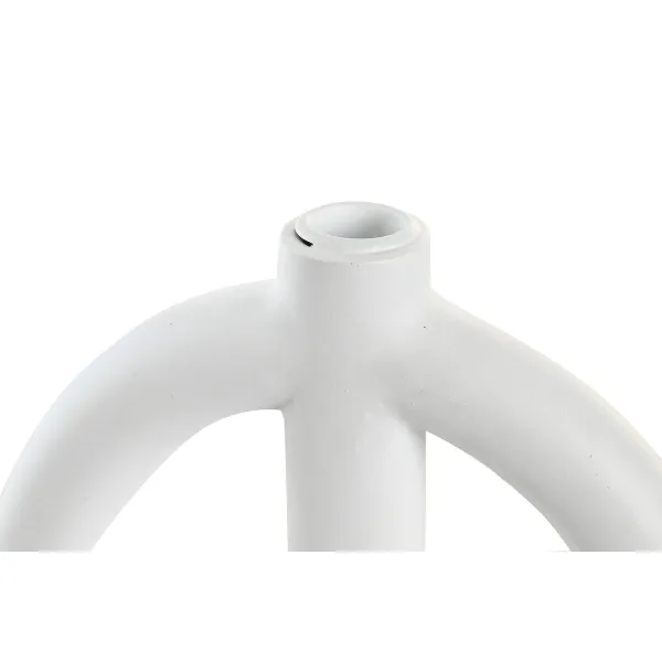Канделябр DKD Home Decor Scandi 21,5 x 21,5 x 23 cm Белый Смола