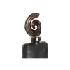 Vāze DKD Home Decor 17 x 9 x 47 cm Stikls Alumīnijs Daudzkrāsains Moderns