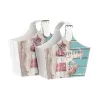 Lehtiteline DKD Home Decor 40 x 18 x 41 cm Monivärinen Kartonki Välimeren (2 osaa)