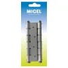 шарнир Micel BS10 M57004 Серебристый Алюминий 180 x 33 mm Двойное действие