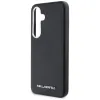 Karl Lagerfeld Saffiano Full Wrapped Elongated Metal Logo MagSafe - Case for Samsung Galaxy S25 (black)