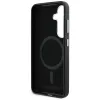 Karl Lagerfeld Saffiano Full Wrapped Elongated Metal Logo MagSafe - Case for Samsung Galaxy S25 (black)