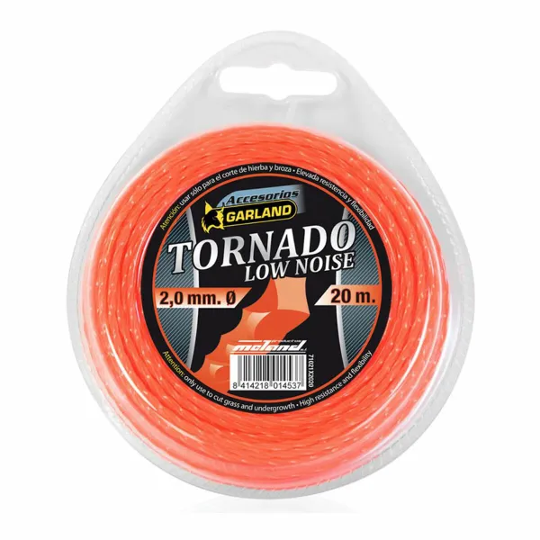 Pjovimo staklių siūlai Garland Tornado X 71021X2020 20 m 2 mm Žemas triukšmo lygis