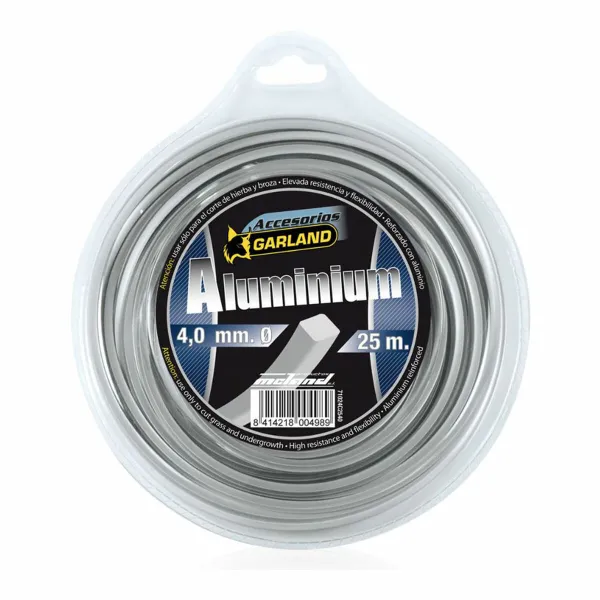 Leikkurin lanka Garland C 71024C2540 Alumiini 25 m 4 mm