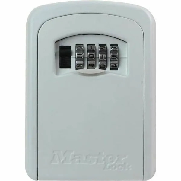 Saugumo dėžutė Master Lock 5401EURDCRM Raktai Balta Pilka Metalinis Aliuminis 8 x 3 x 12 cm
