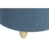 Jalkatuki DKD Home Decor Puu Polyesteri 50 x 50 x 45 cm