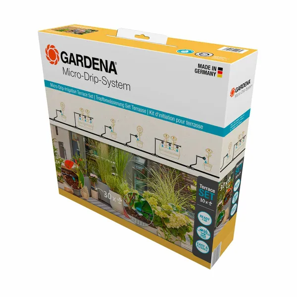 Automātiska Smidzināšanas Sistēma Augiem Podiņos Gardena 13400-20