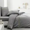 Подогнанный нижний лист TODAY Percale Светло-серый 140 x 200 cm Серый