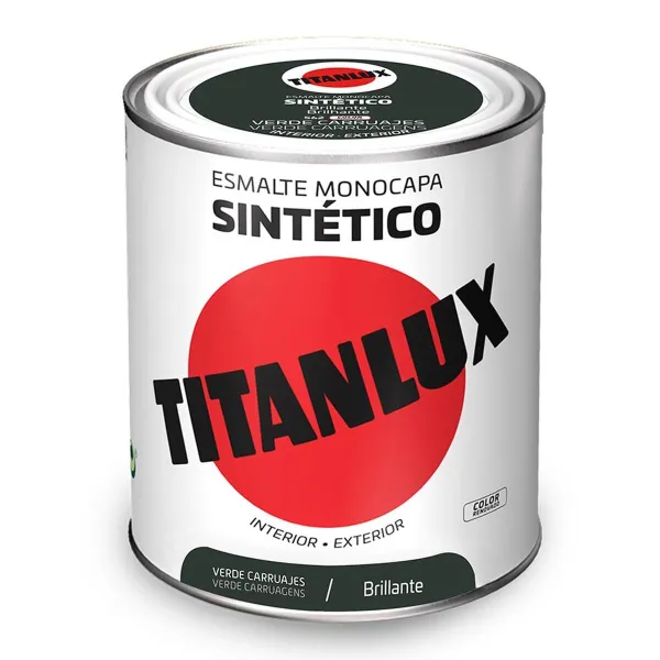sintētiskā emalja Titanlux 5808988 Zaļš 750 ml